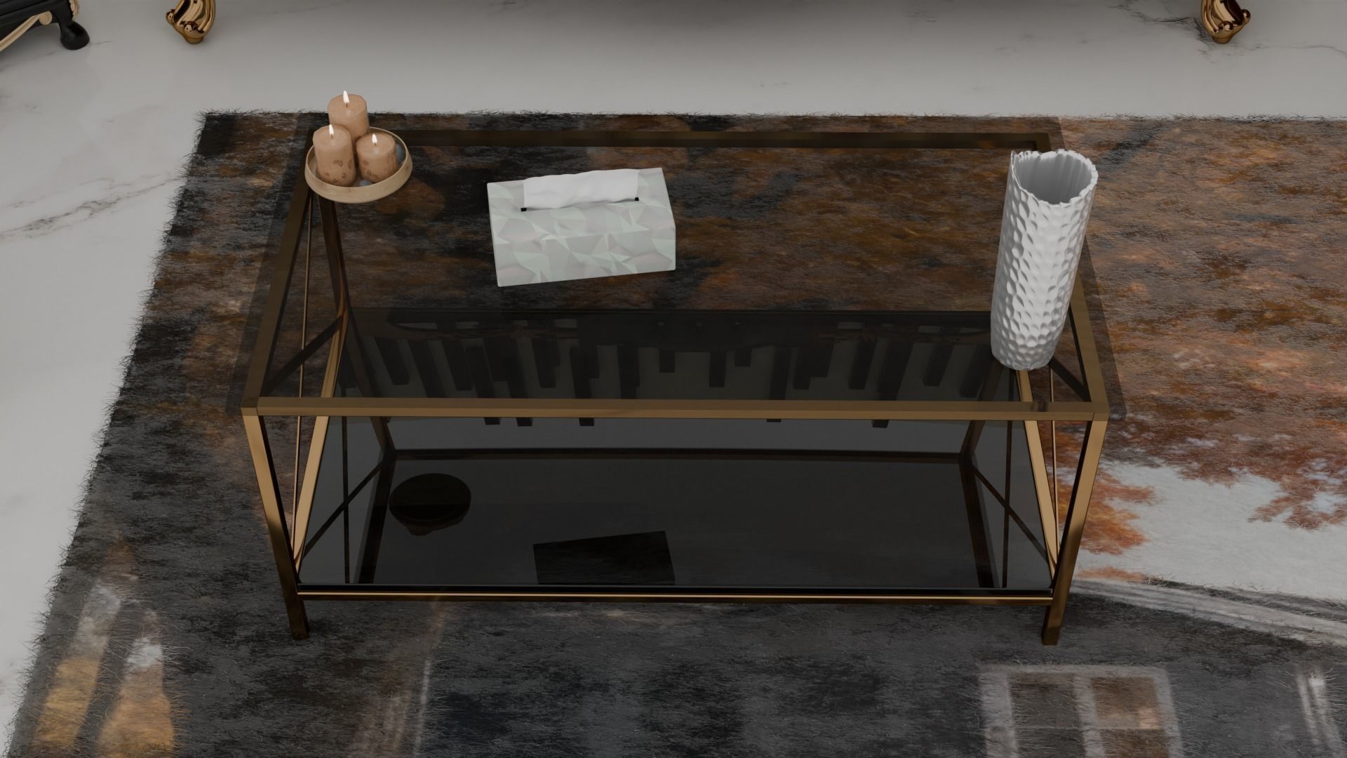 classic sofa design 3D model_8