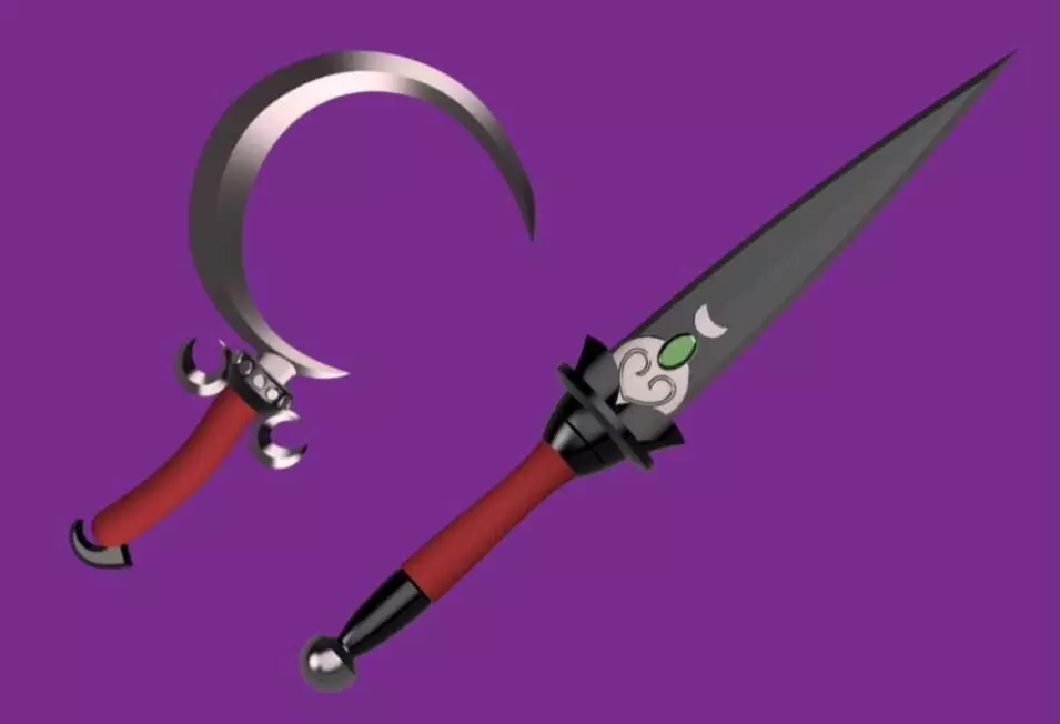 Hades II - Melinoe Sister blades set 3D print model