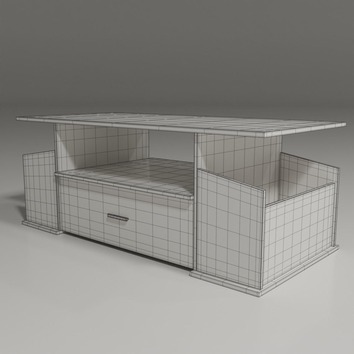 Coffee Table 3D model_2