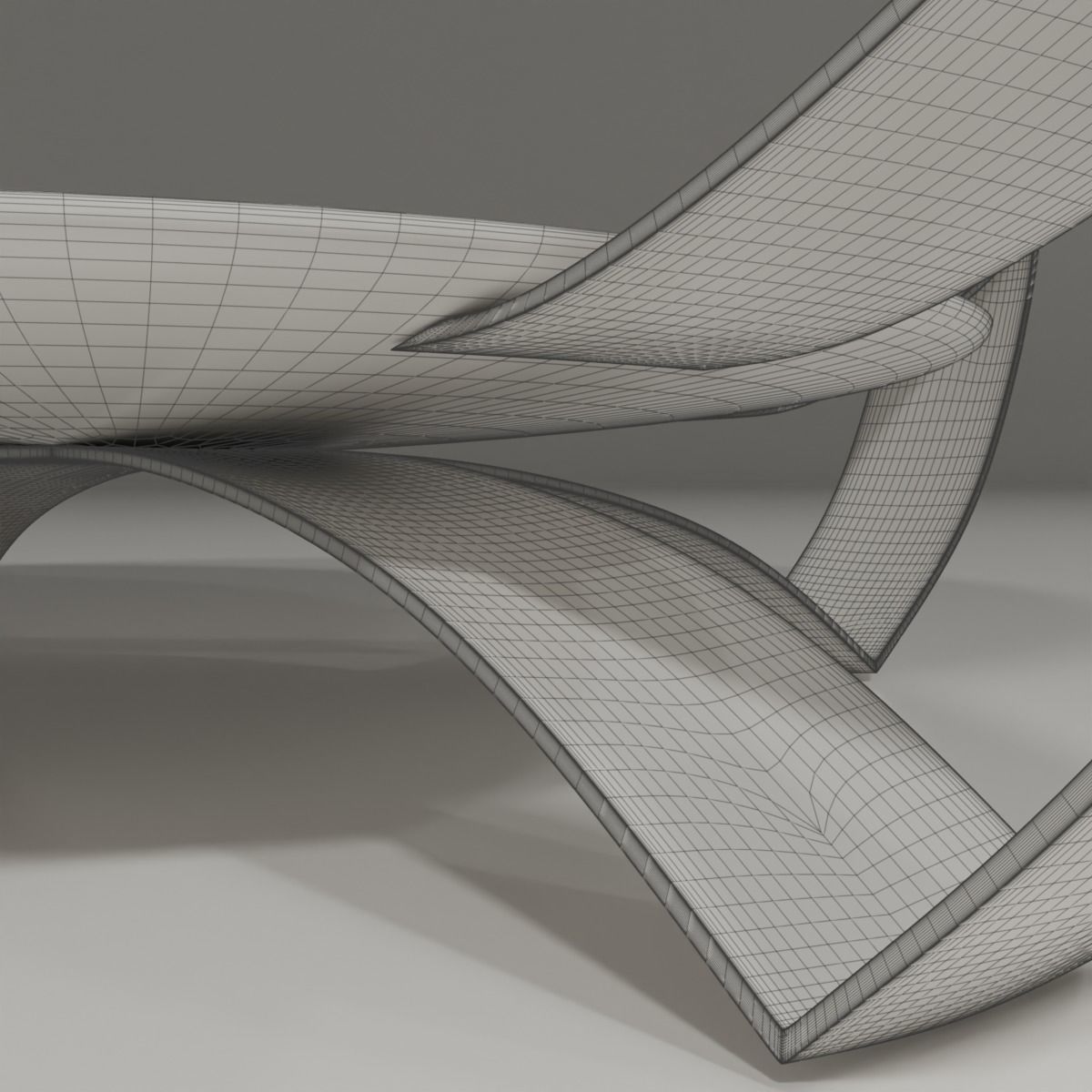 Coffee Table 3D model_4