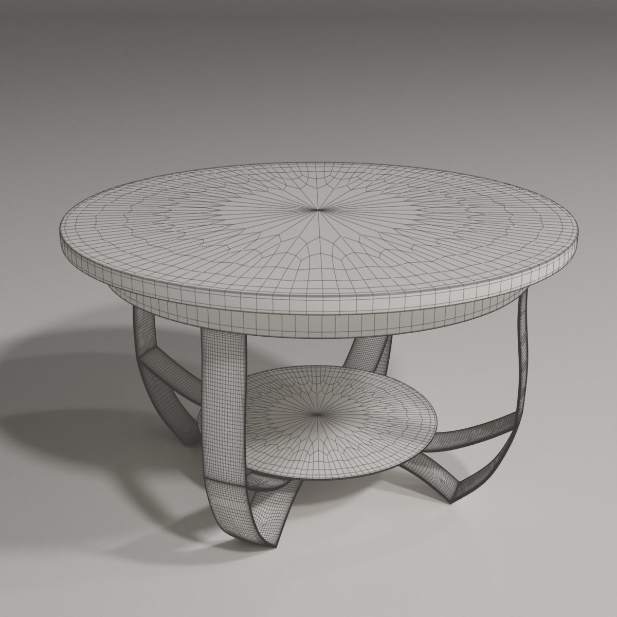 Coffee Table 3D model_2