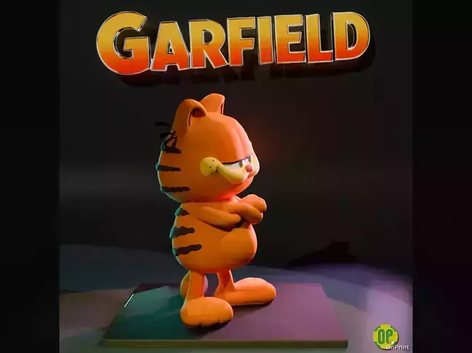 GARFIELD - From The Movie - Printable 3D Model