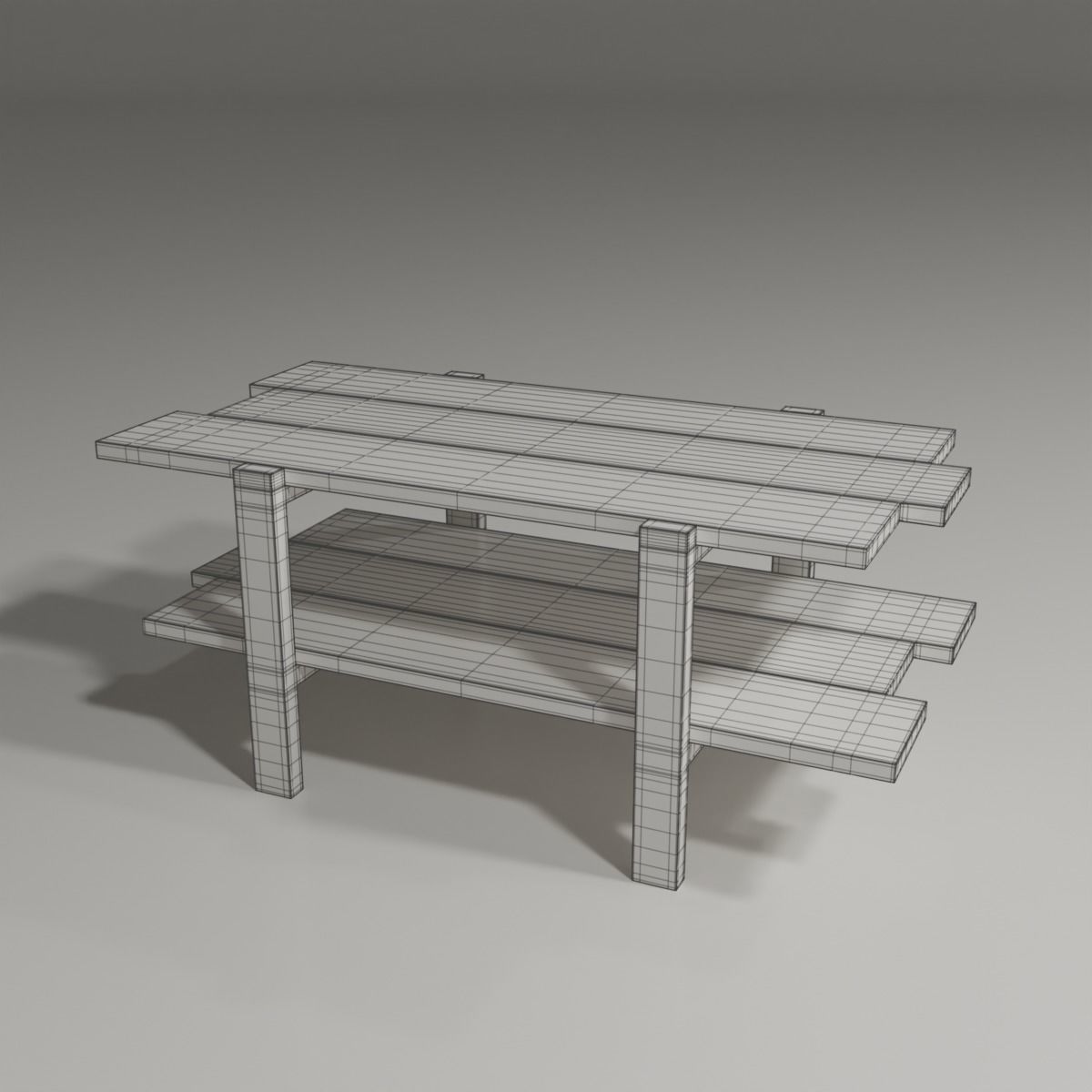 Coffee Table 3D model_2