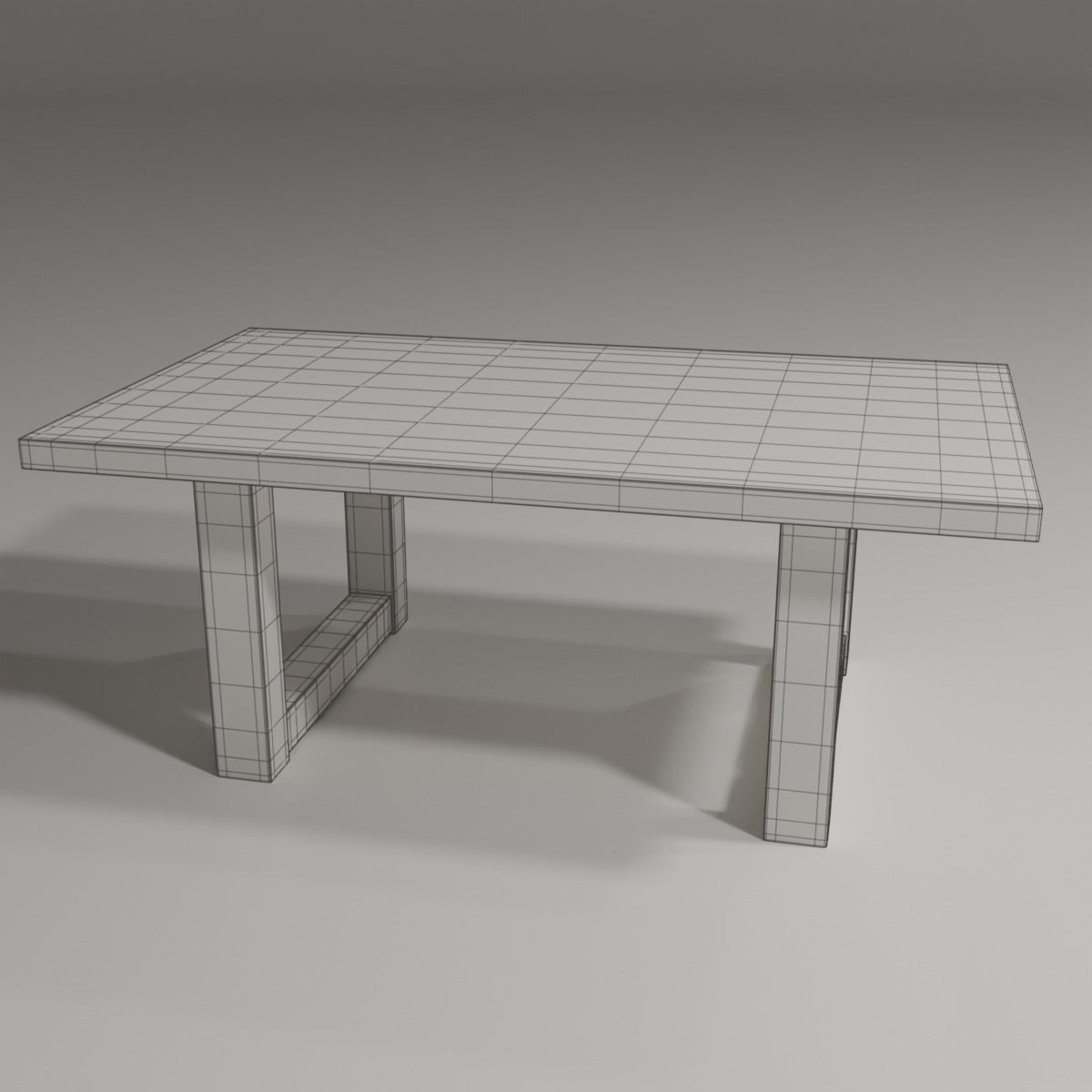 Coffee Table 3D model_3