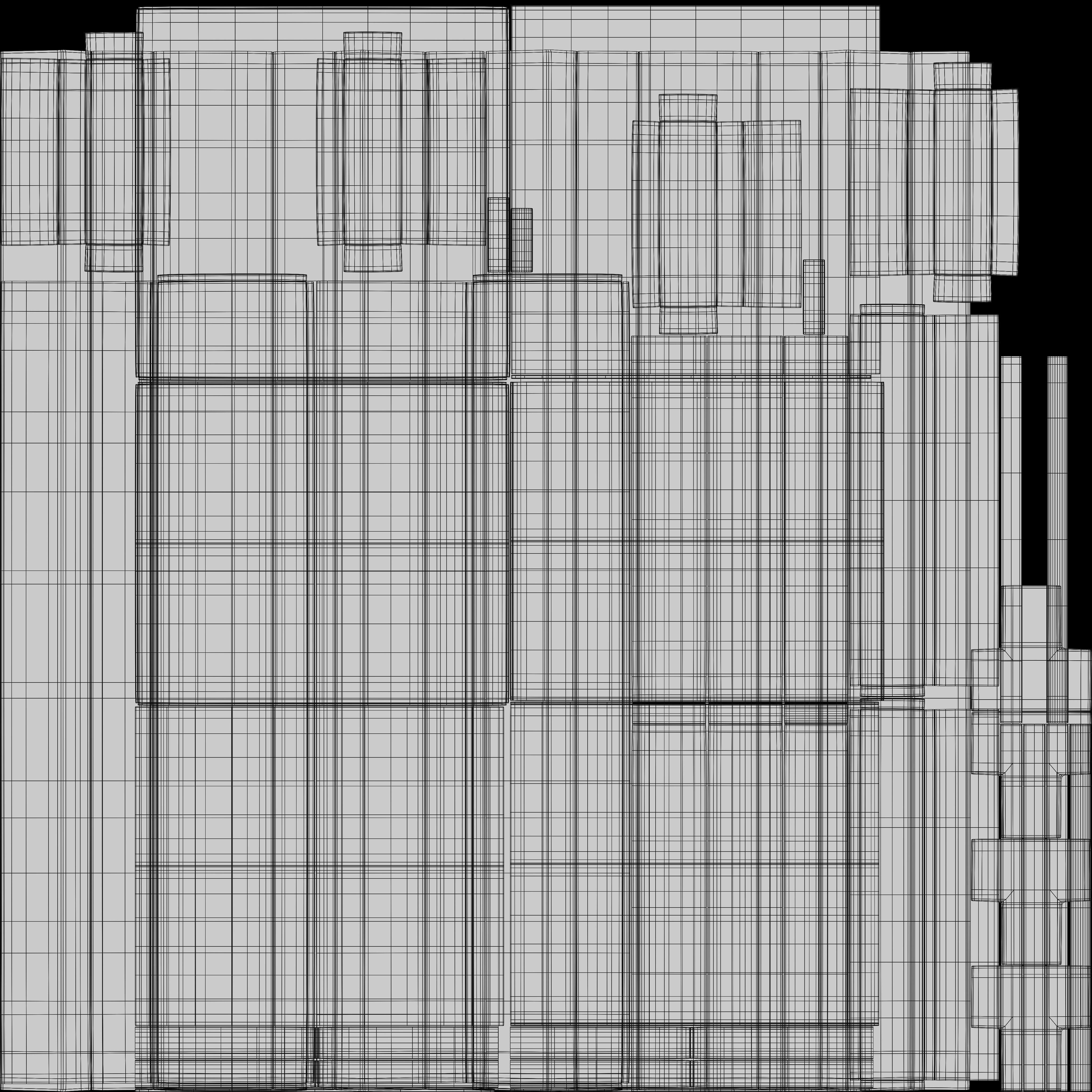 Coffee Table 3D model_5