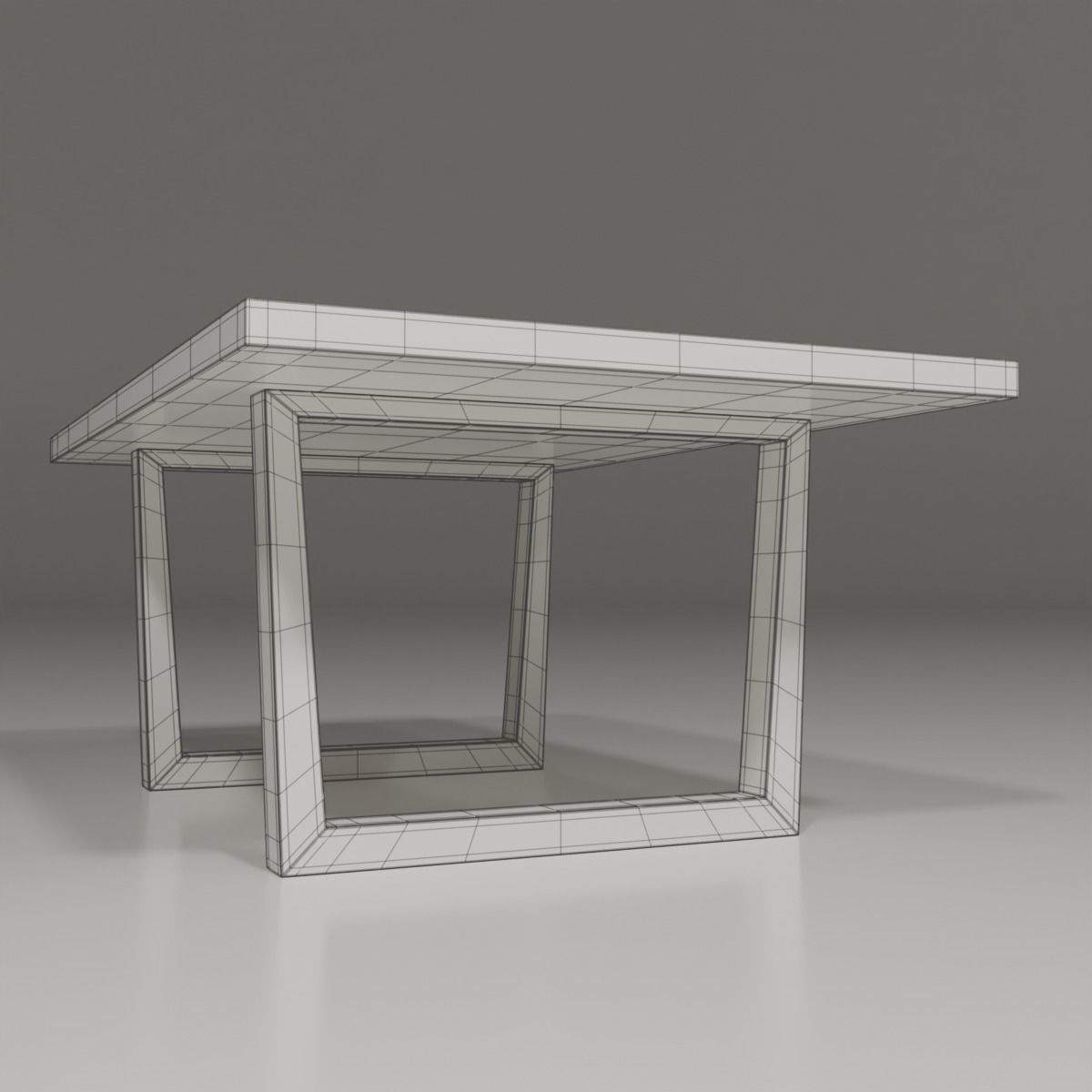 Coffee Table 3D model_3