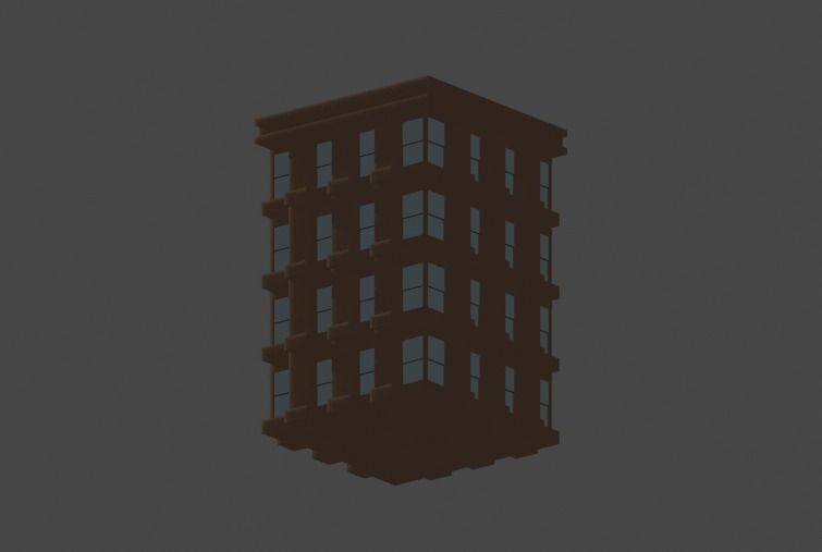 Incredible realistic and well-crafted building 3D model_9