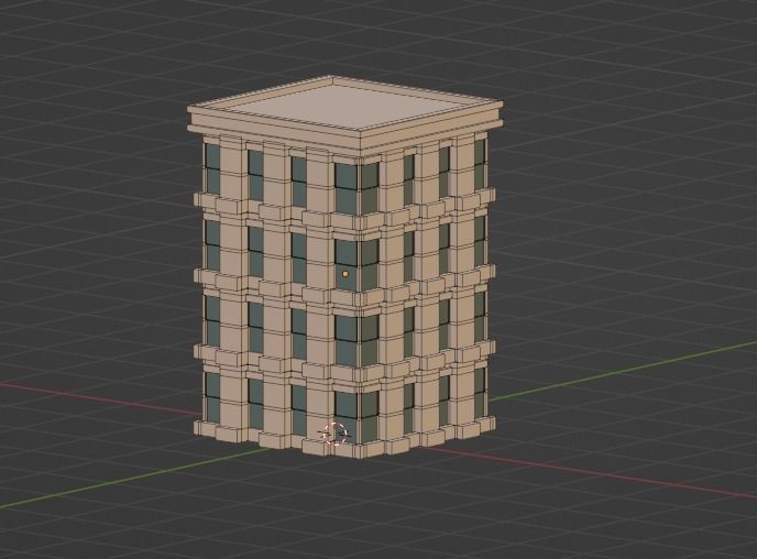 Incredible realistic and well-crafted building 3D model_4