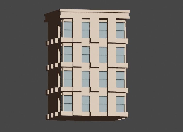 Incredible realistic and well-crafted building 3D model_24