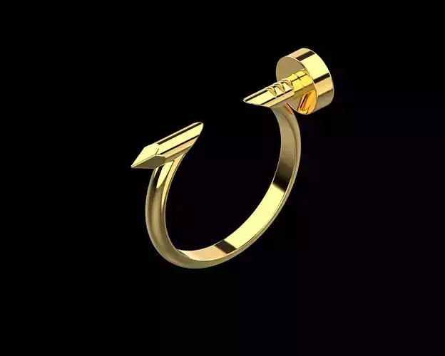 Nail Ring In the finger 19 Size N97