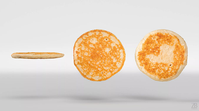 Pancake 3D model 5