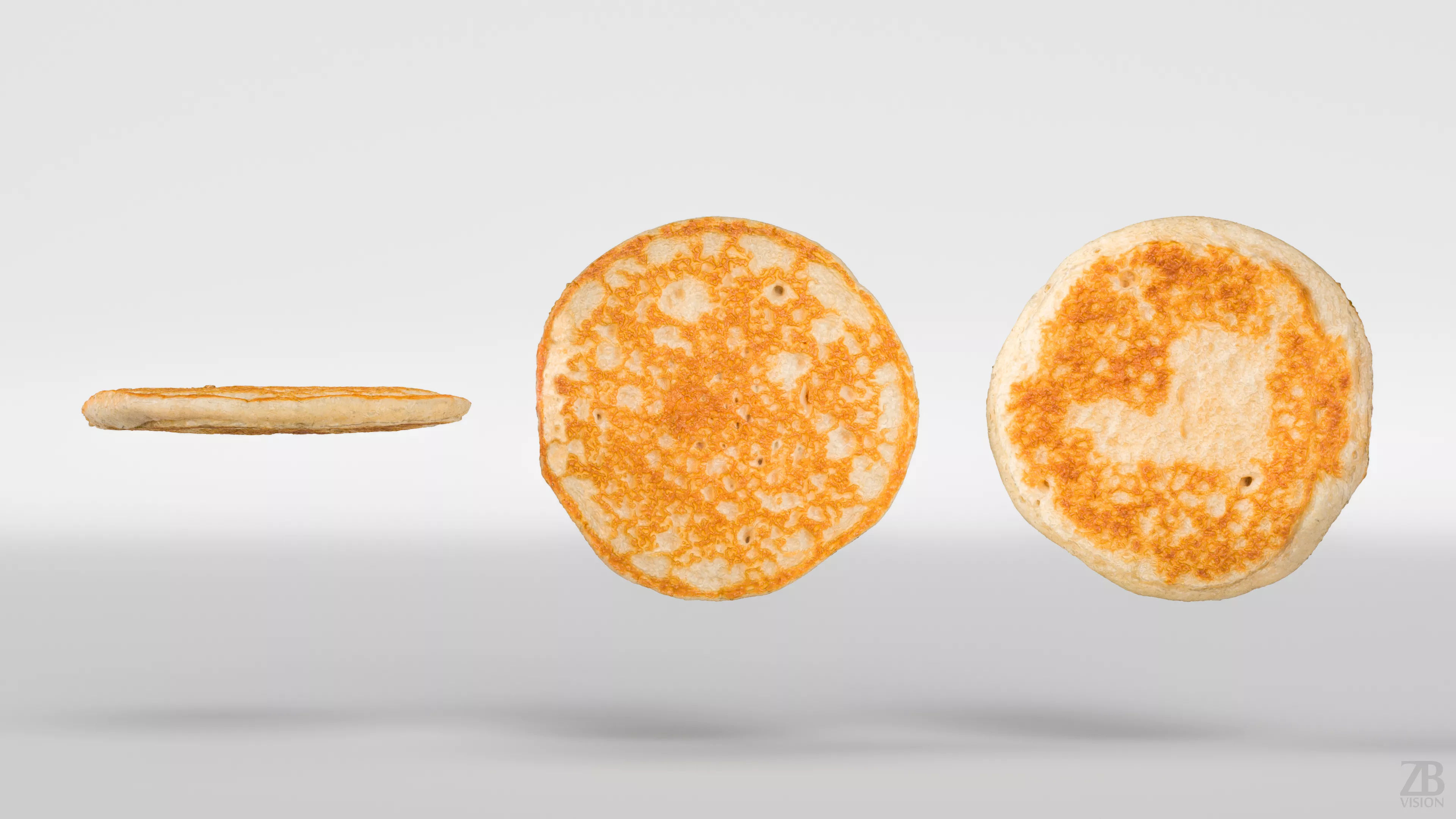 Pancake 3D model_4