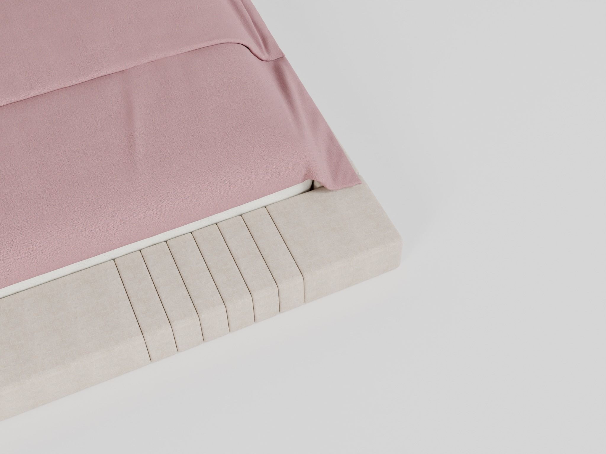 Double Bed 2 3D model_7