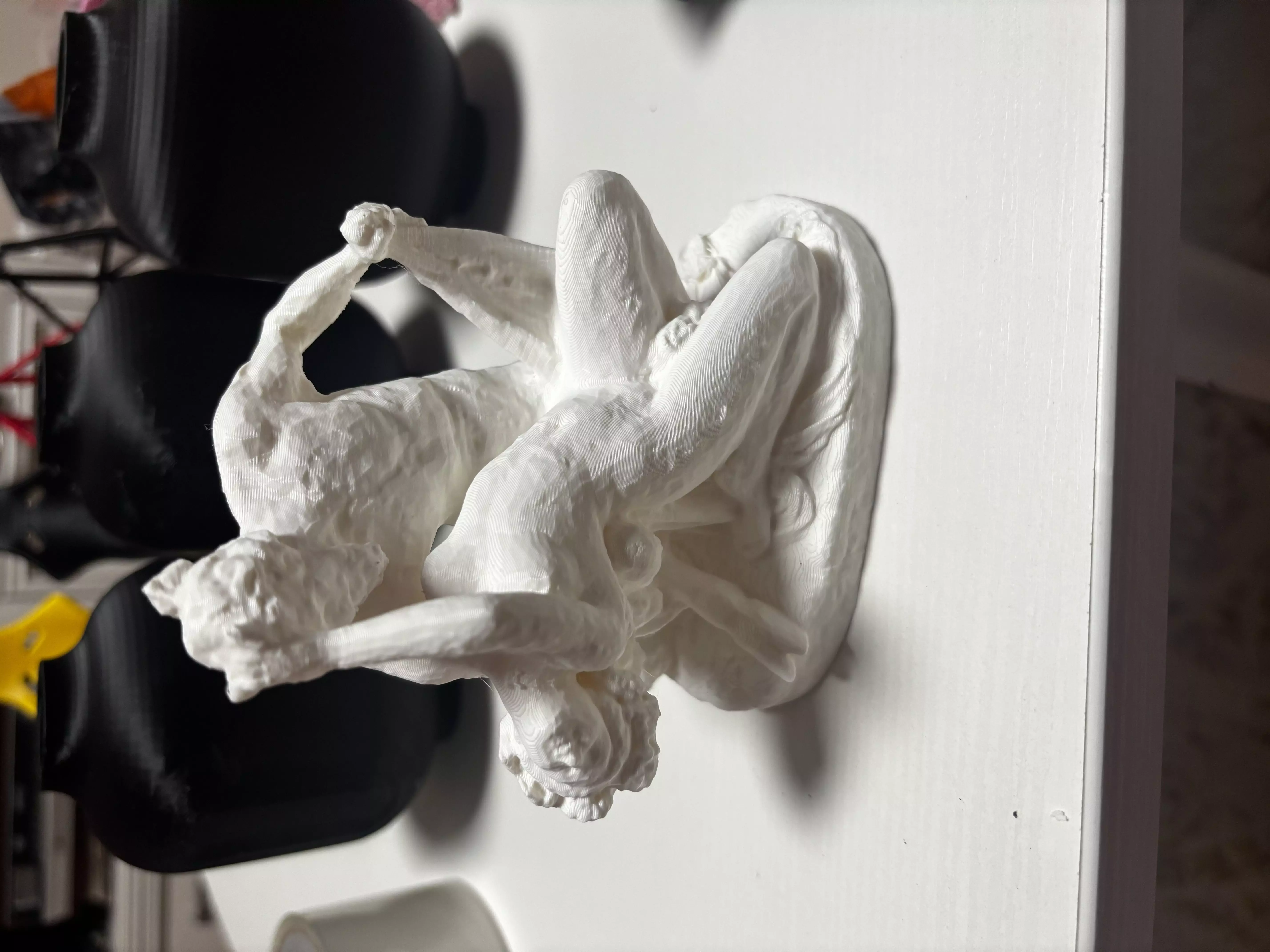 Ancient Greek Love sculpture 3D print model_0
