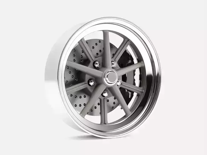 15x4 ET Gasser Wheel and Brake