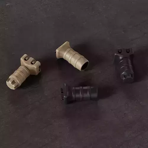 Tango Down vertical grip Low-poly 3D model