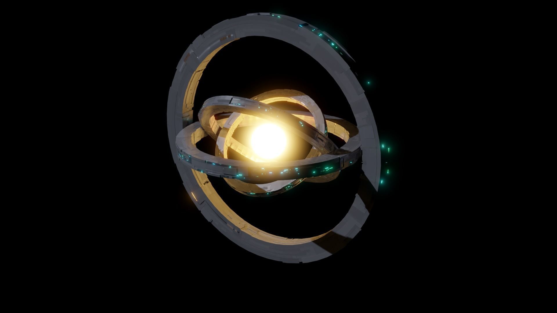 Dyson Sphere 3D model_13