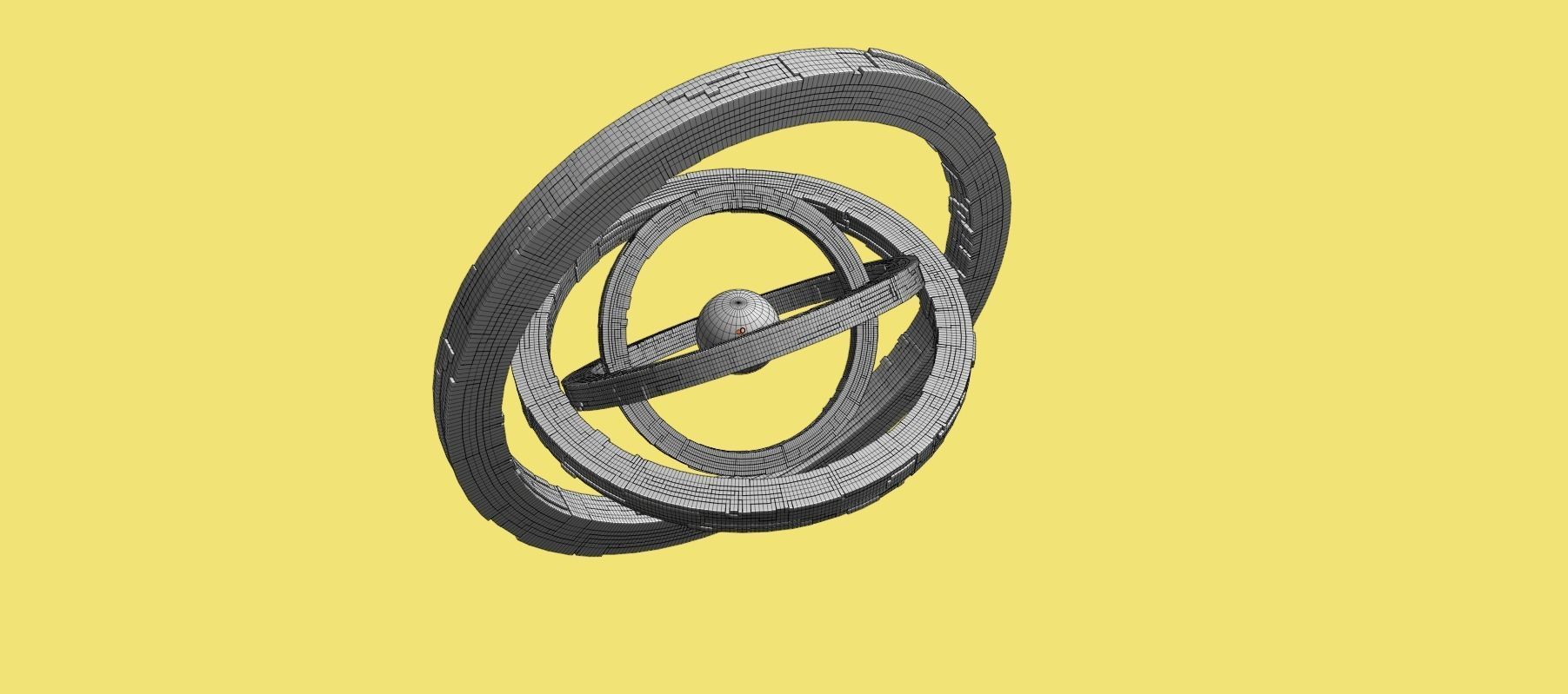 Dyson Sphere 3D model_28