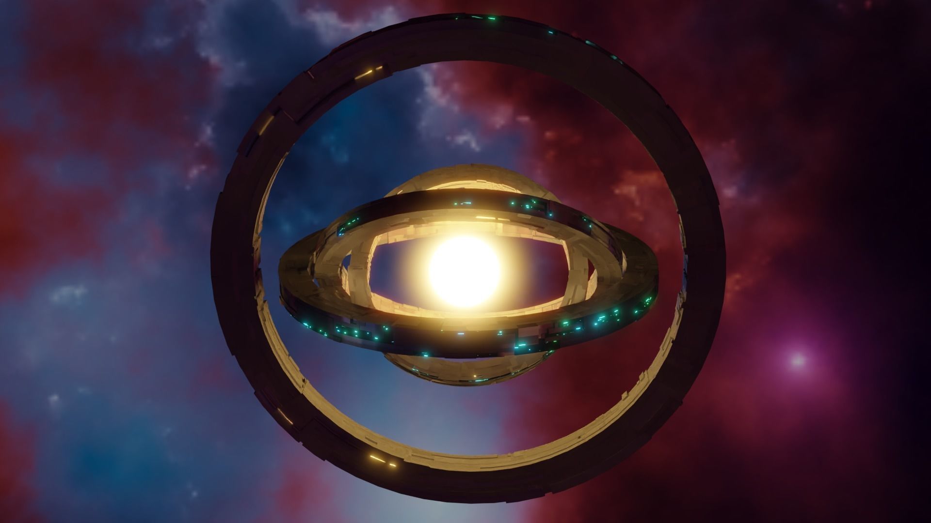 Dyson Sphere 3D model_1