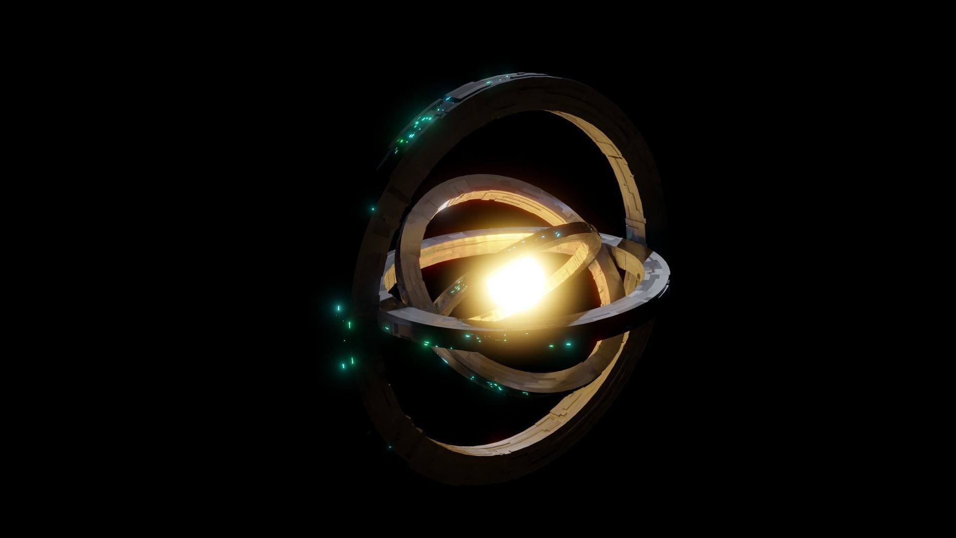 Dyson Sphere 3D model_11