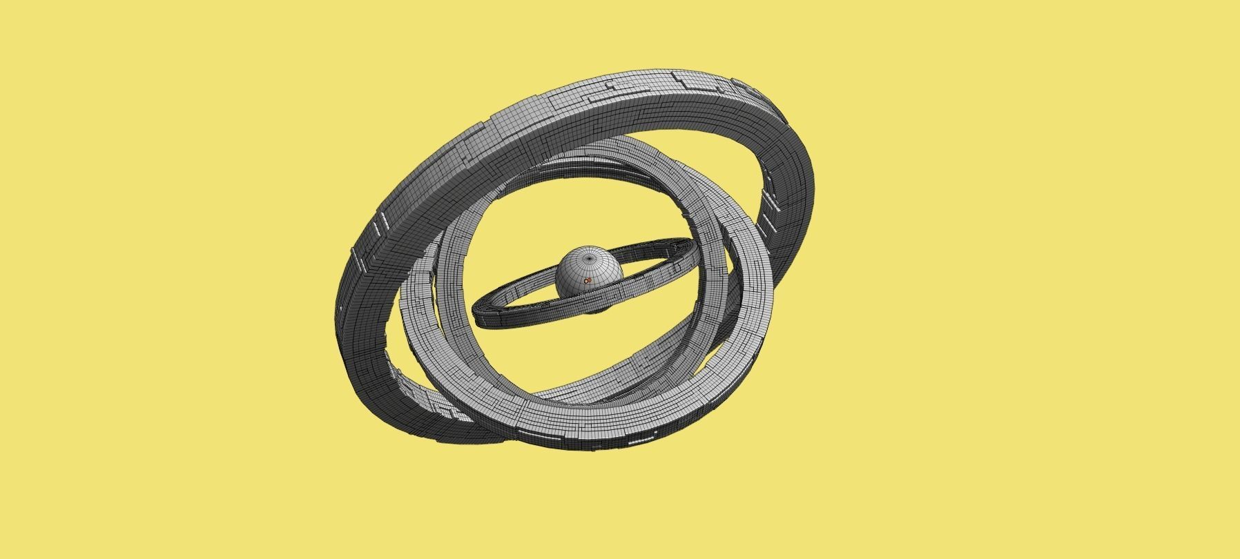 Dyson Sphere 3D model_22