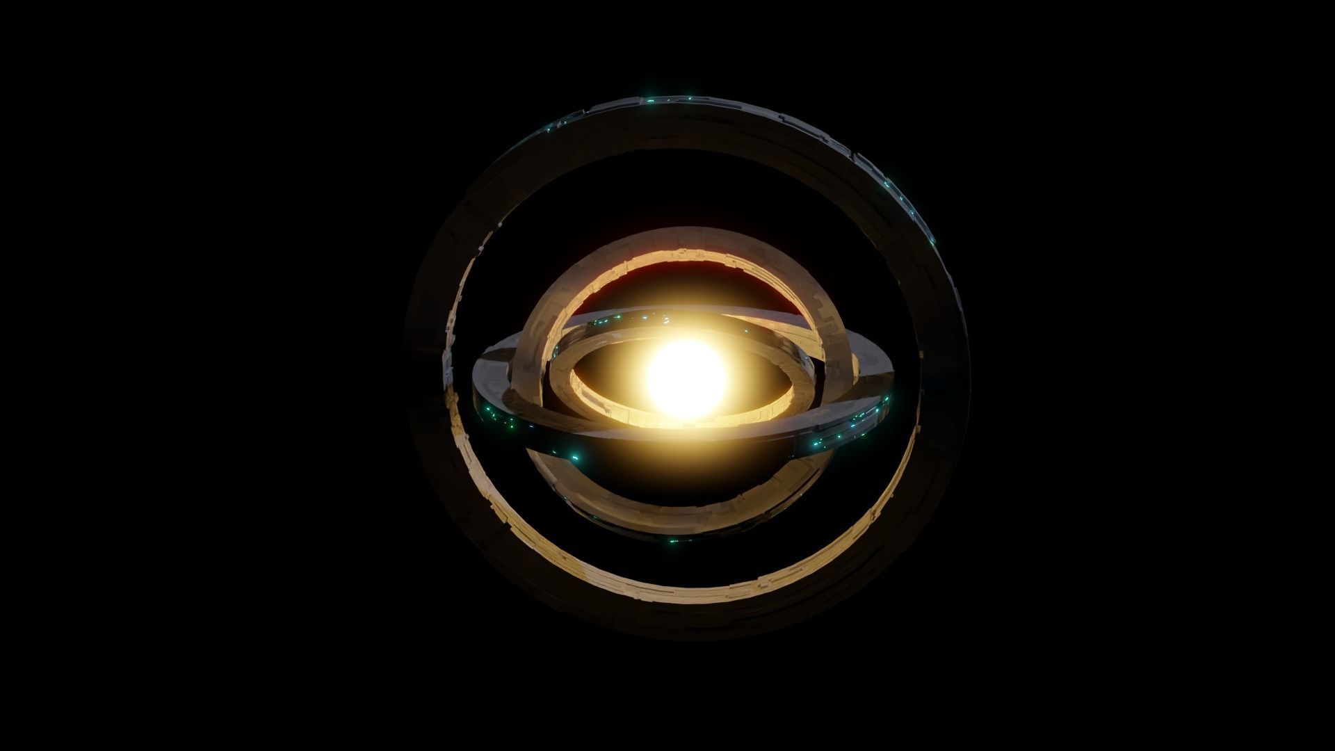 Dyson Sphere 3D model_10