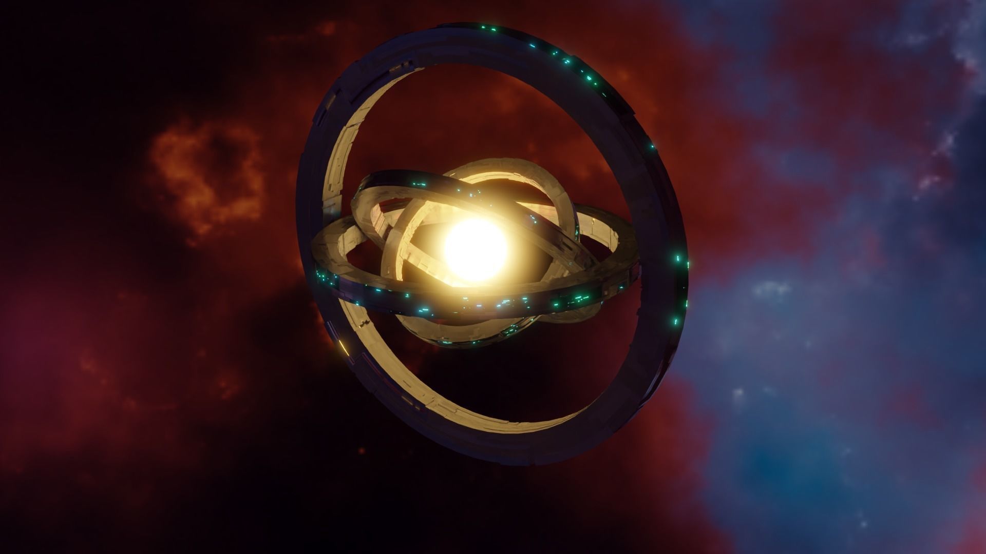Dyson Sphere 3D model_5