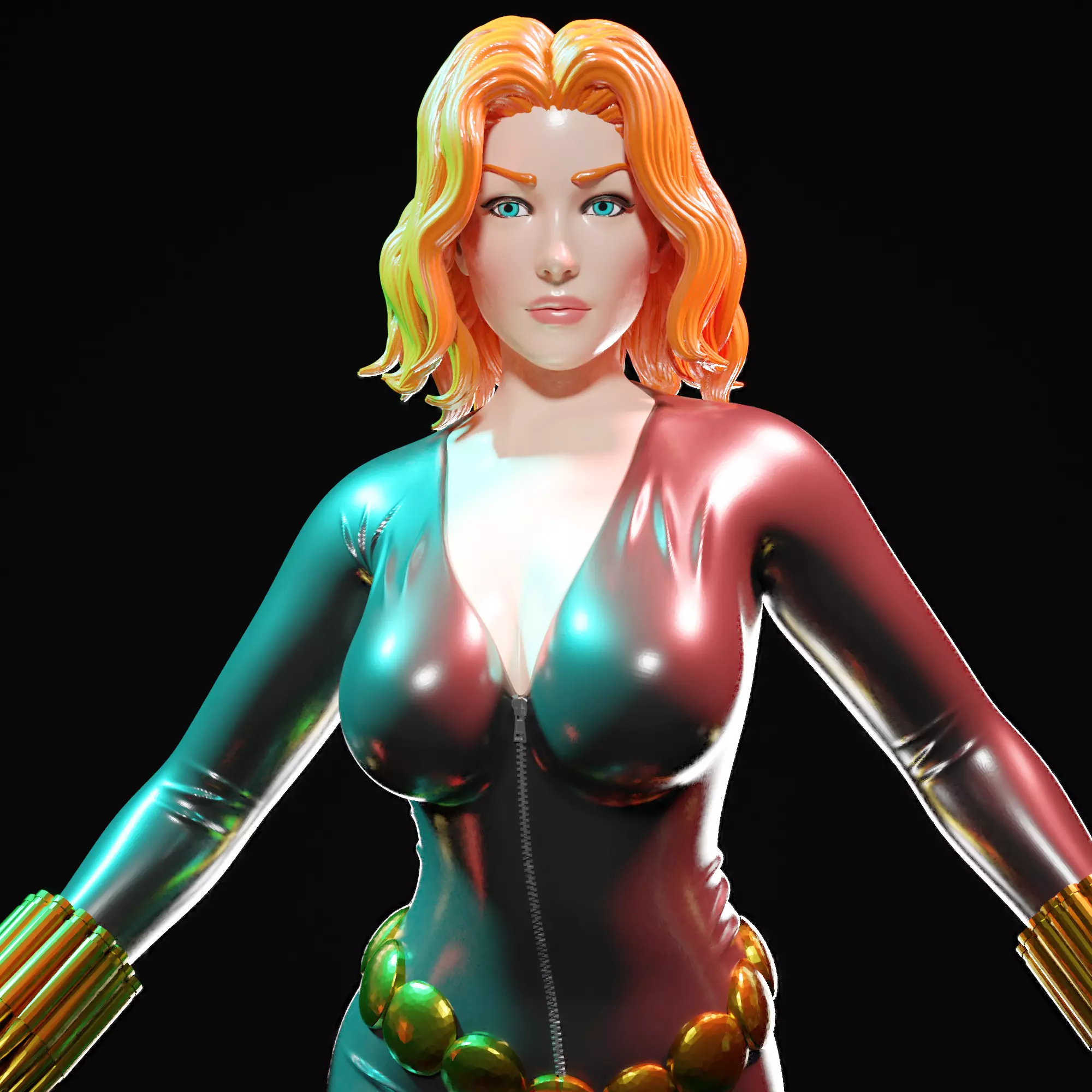 Black Widow classic 3D print model