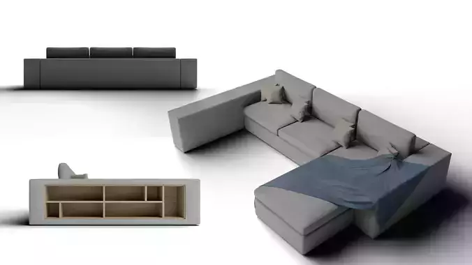 STORAGE COUCH
