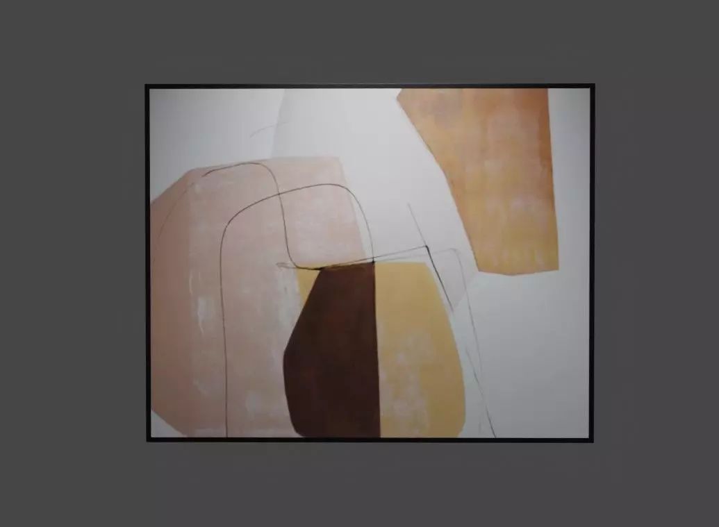 Liang and Eimil Persian Wall Art 3D model_0