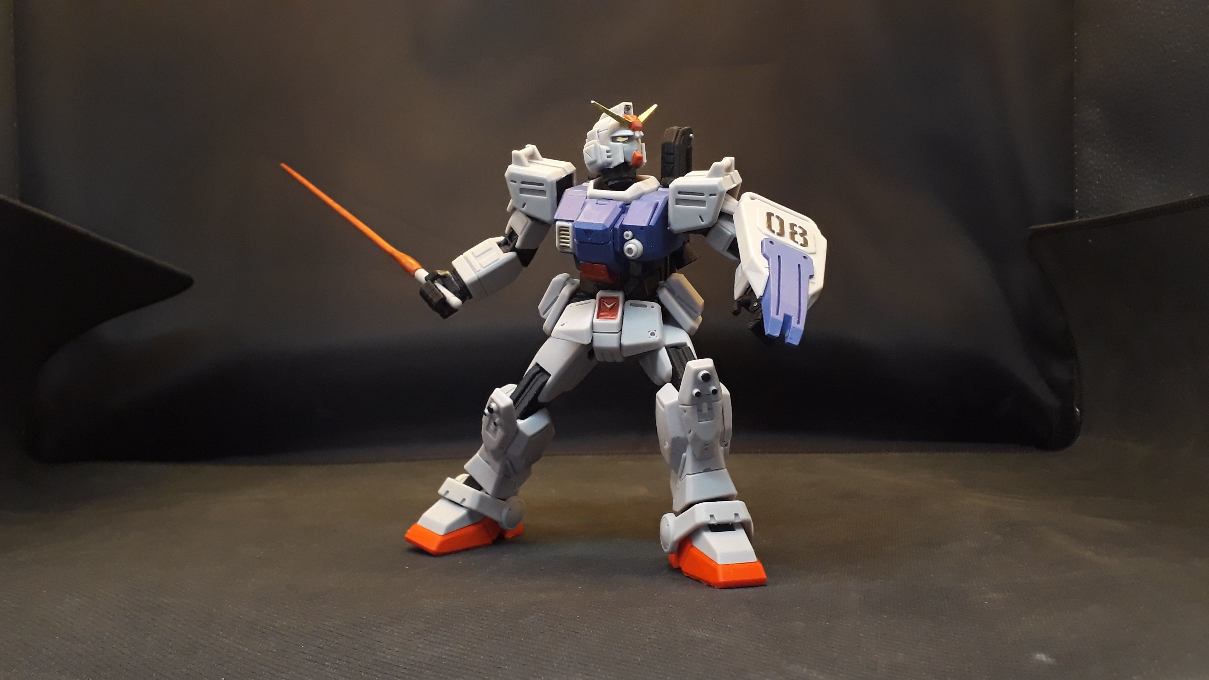 Gundam RX79 - Ground Type 3D print model_6
