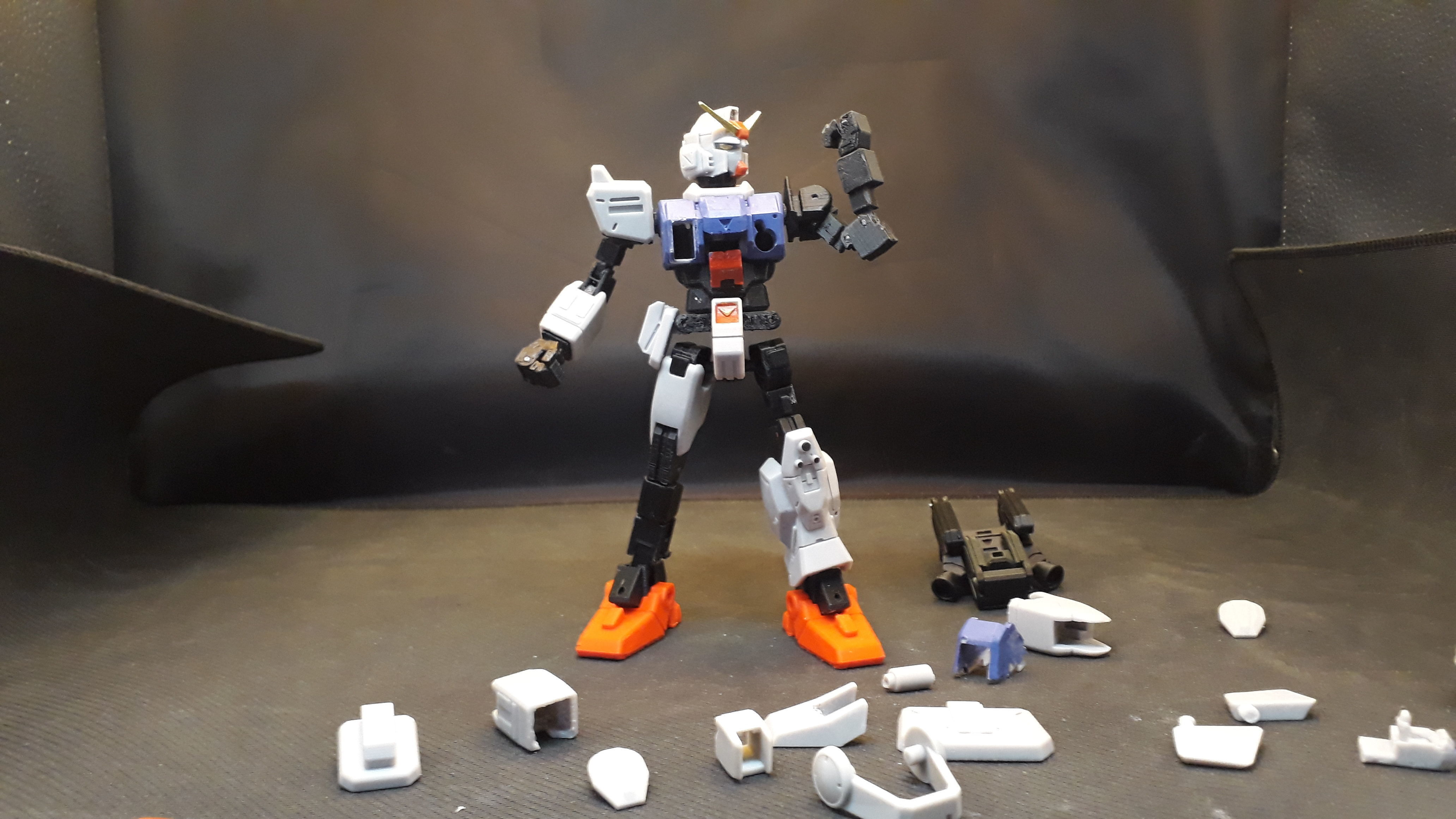 Gundam RX79 - Ground Type 3D print model_12
