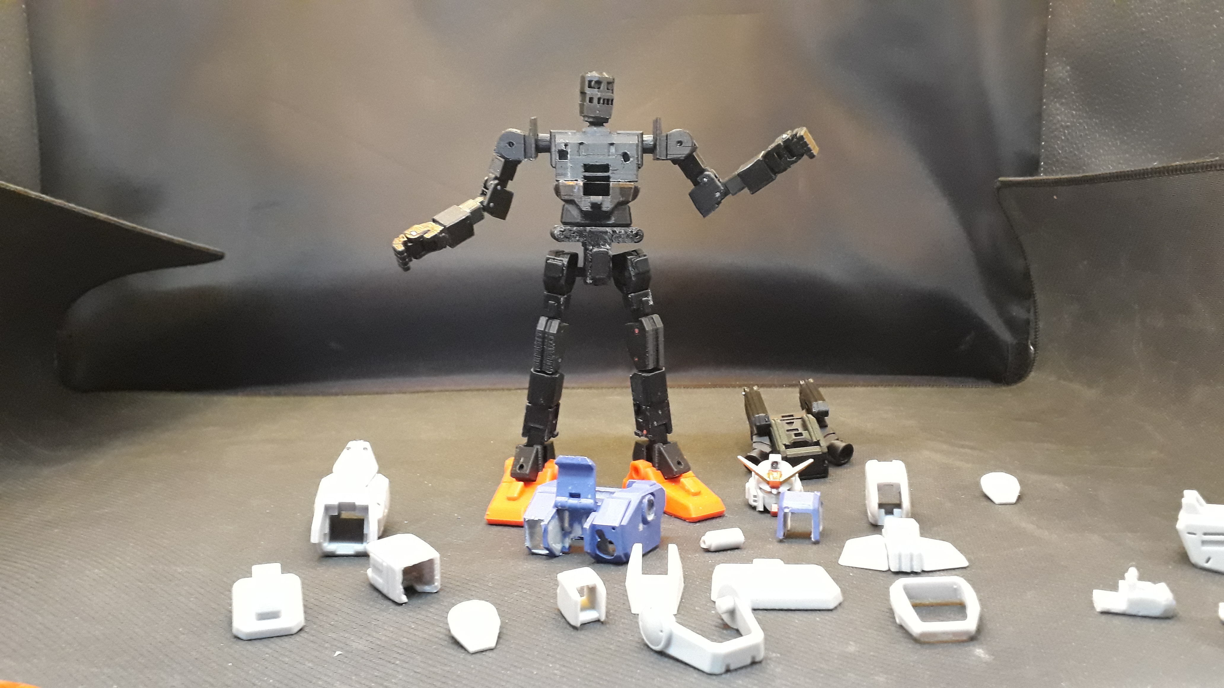 Gundam RX79 - Ground Type 3D print model_11