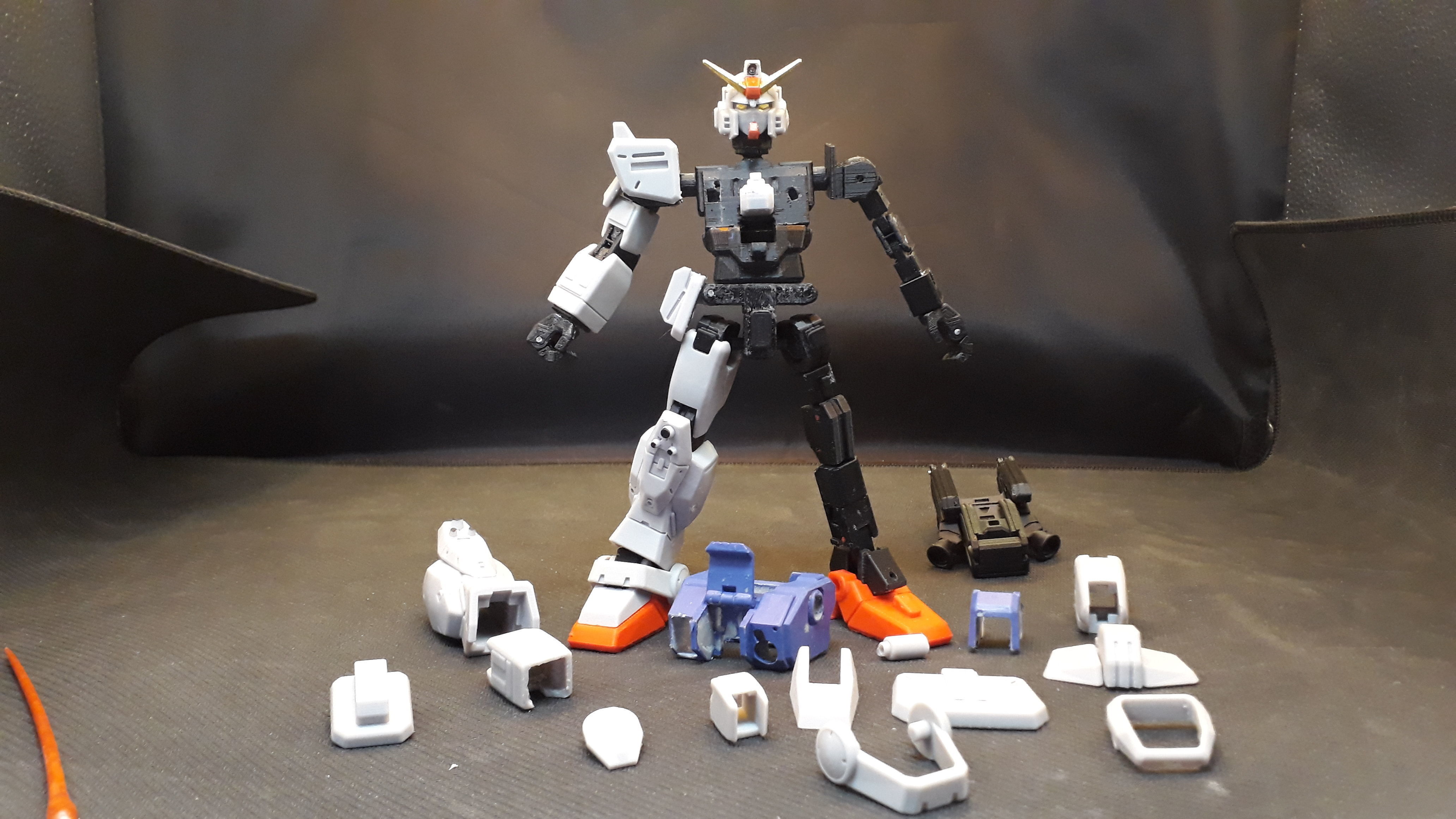Gundam RX79 - Ground Type 3D print model_10