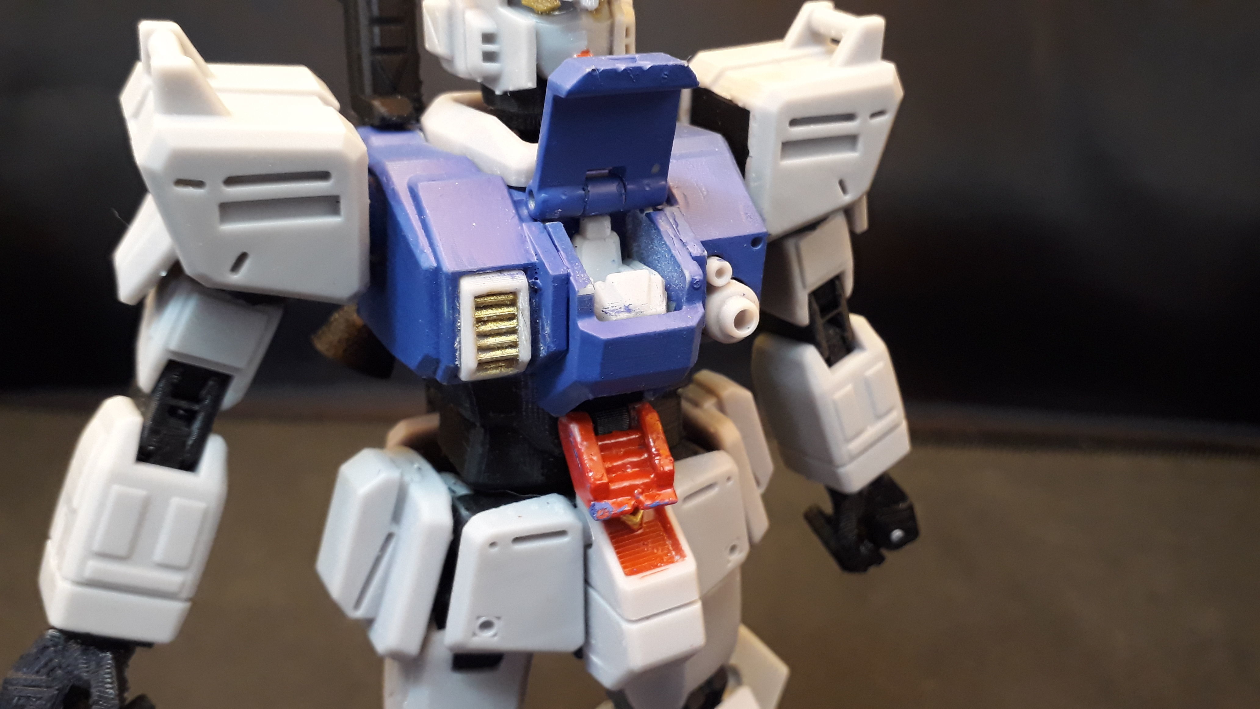 Gundam RX79 - Ground Type 3D print model_8