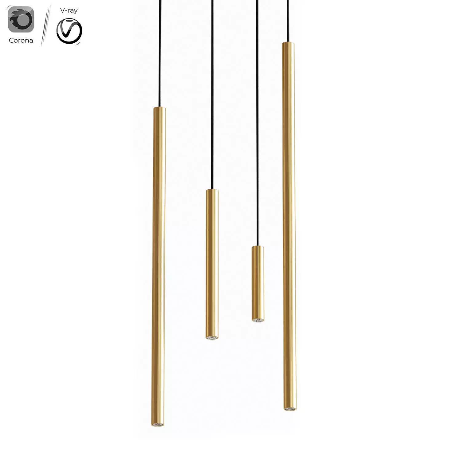 Concrete Pendant Lamps Bang by Bentu Design 3D model_0