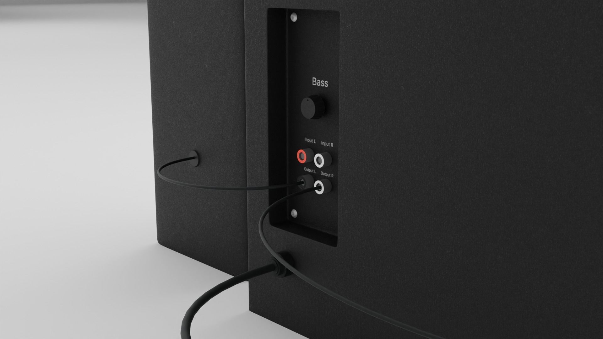 Generic Subwoofer  Speaker 3D model_4