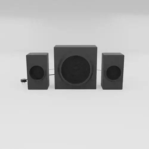 Generic Subwoofer  Speaker 3D model