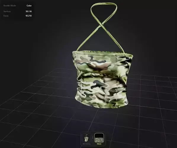 Camo Top PBR 4k
