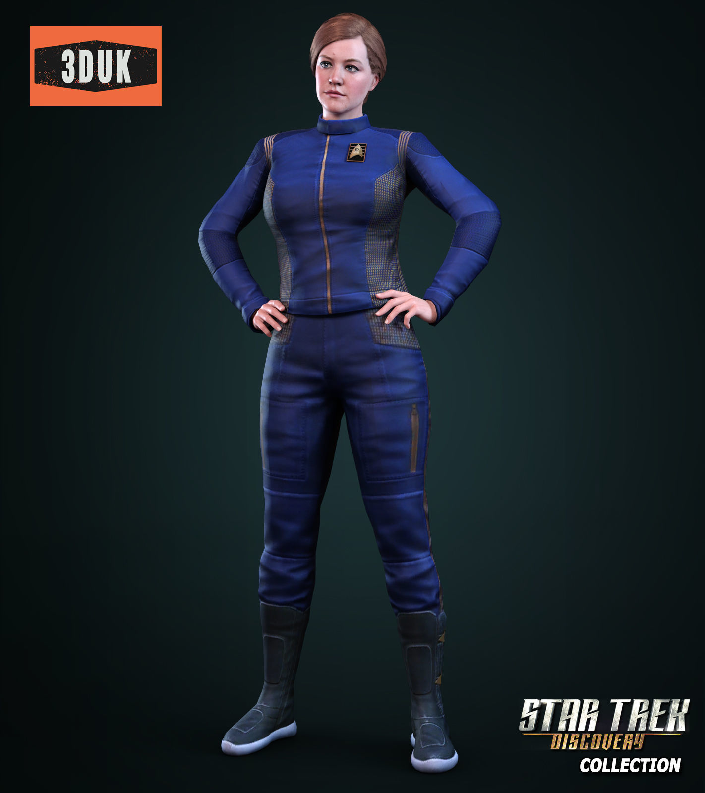 STD Sylvia Tilly For G8F 3D model_2