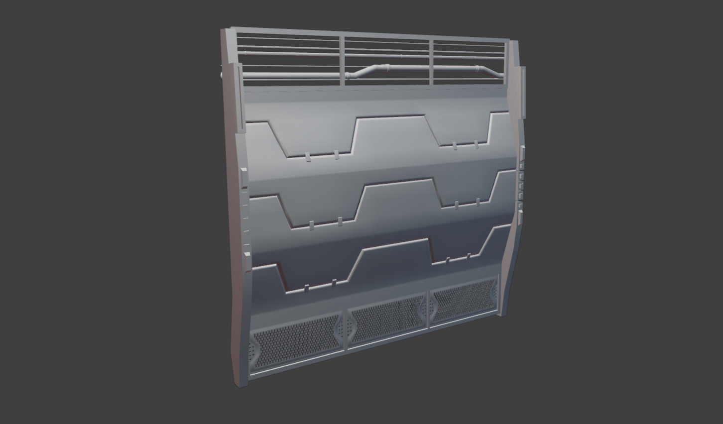 Random Hardsurface Scifi Models Free 3D model_2