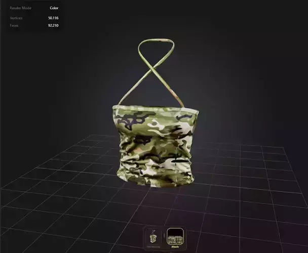 Camo Top  4k