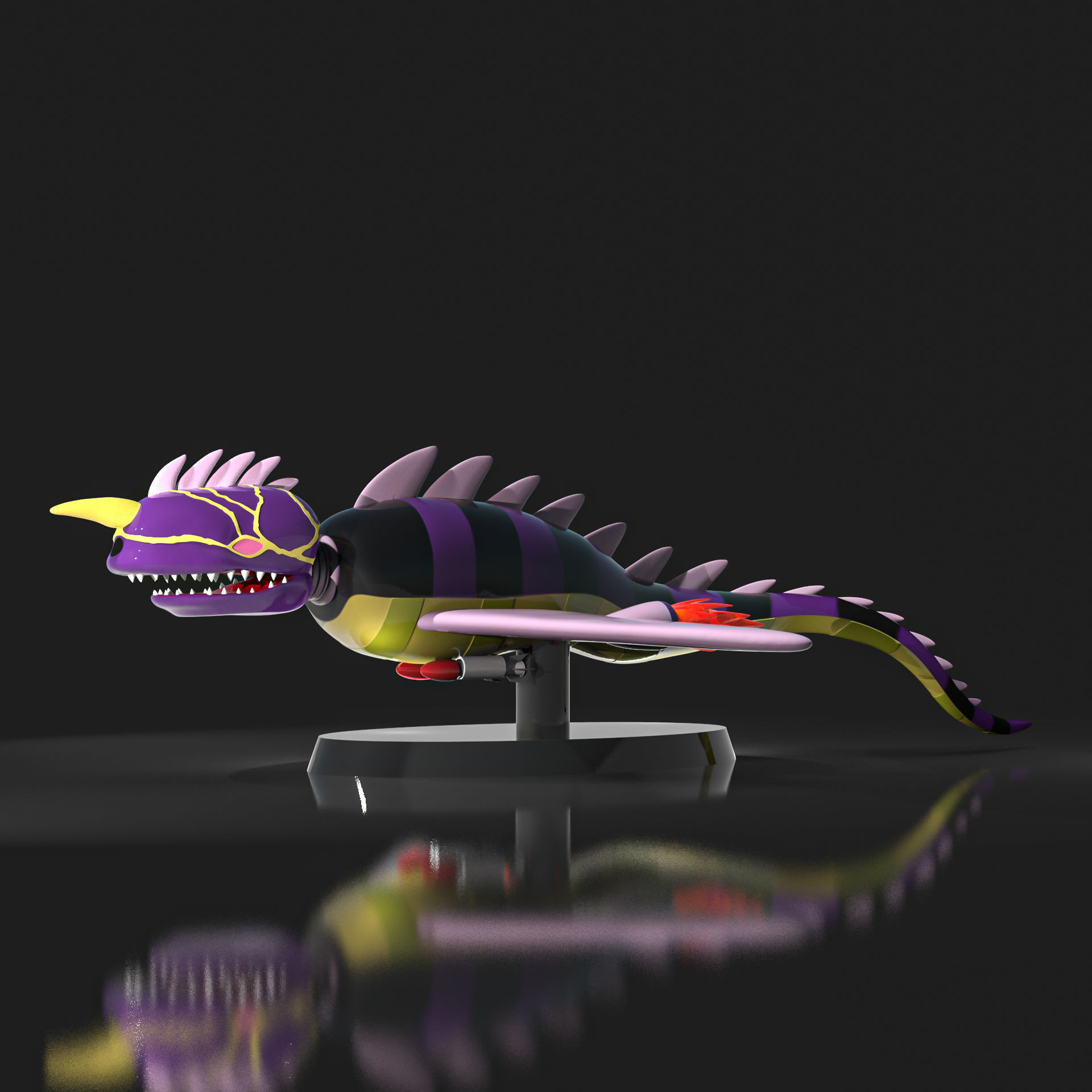 Granada E3 Mazinger Z 3D print model_3