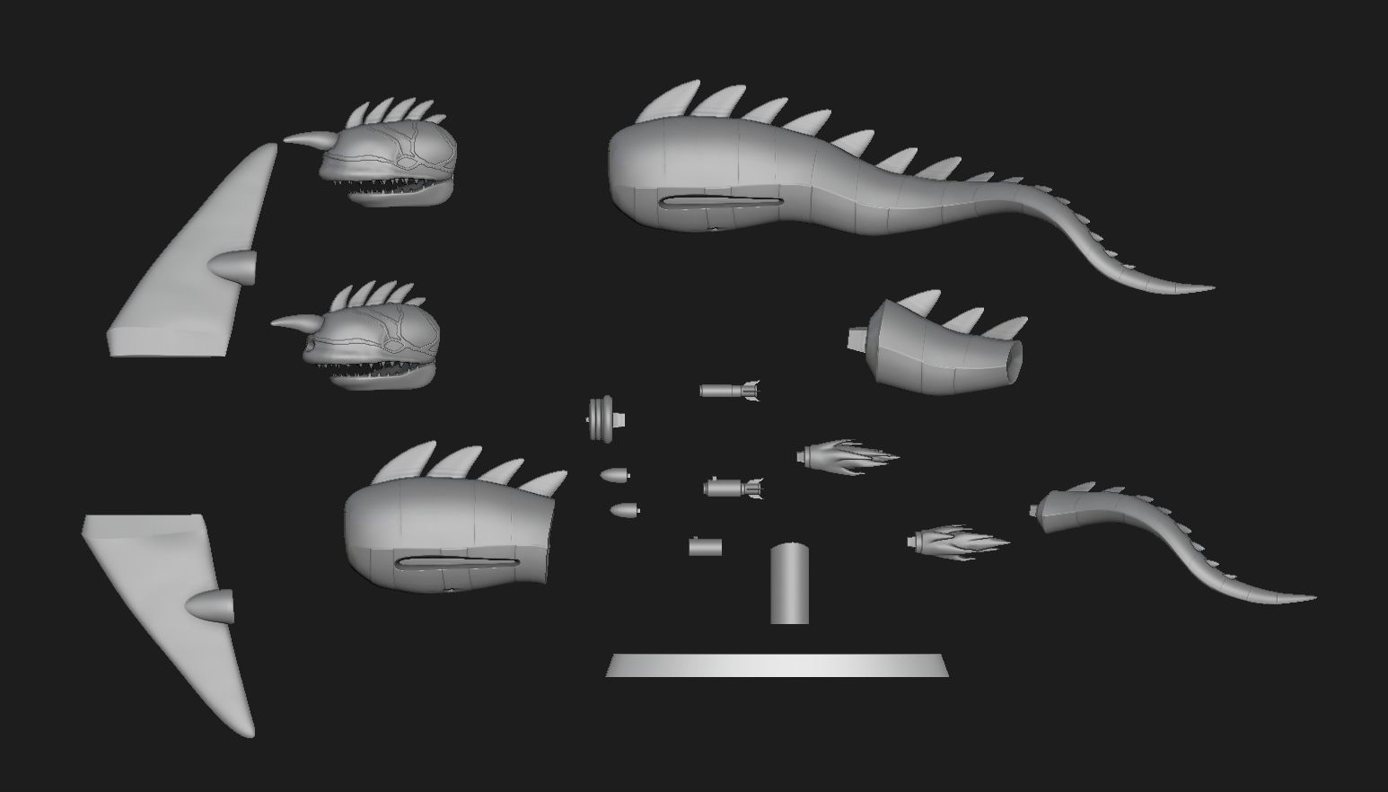 Granada E3 Mazinger Z 3D print model_6