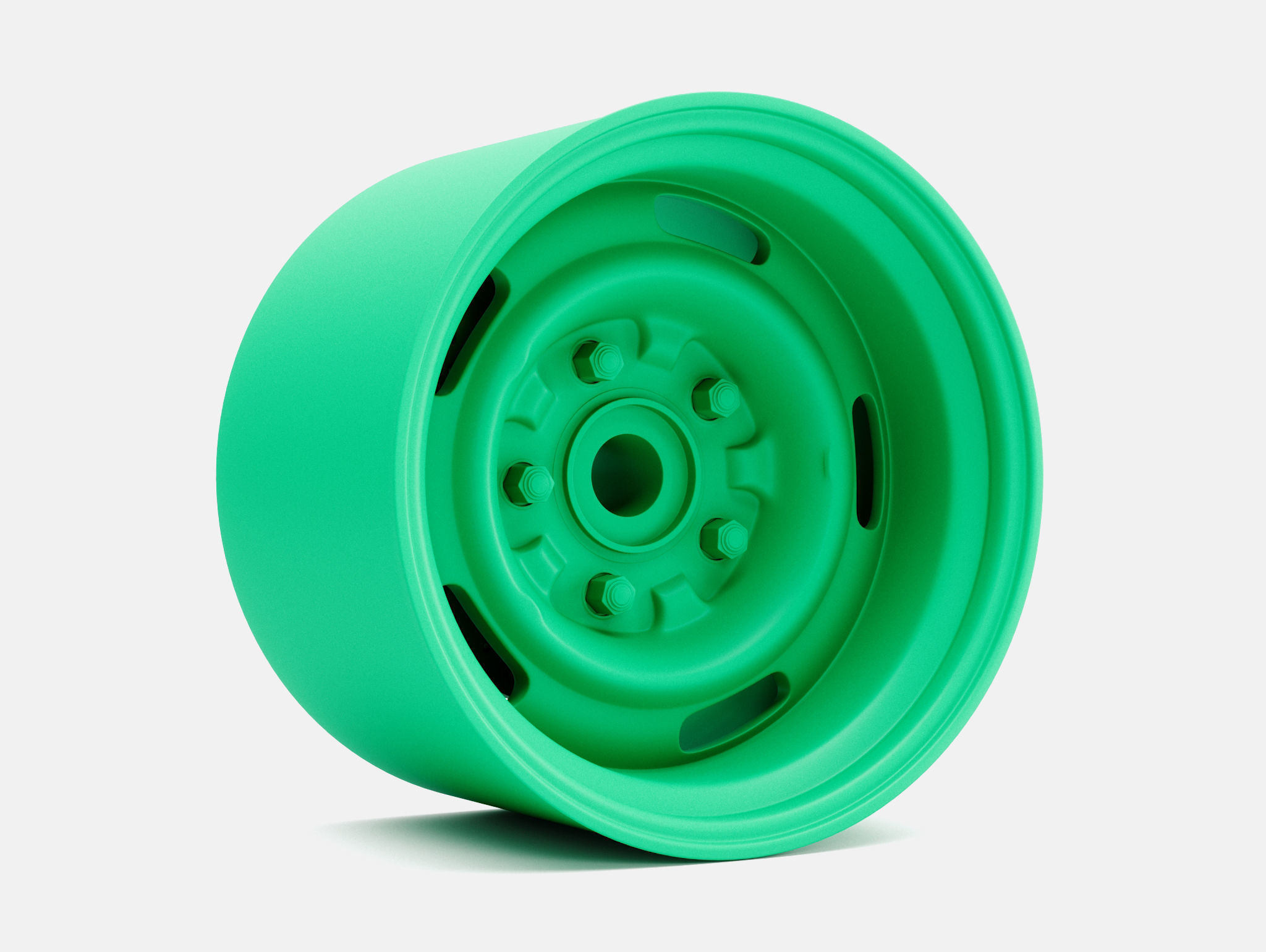 15x10 GM Rallye Wheel and Brake 3D print model_1