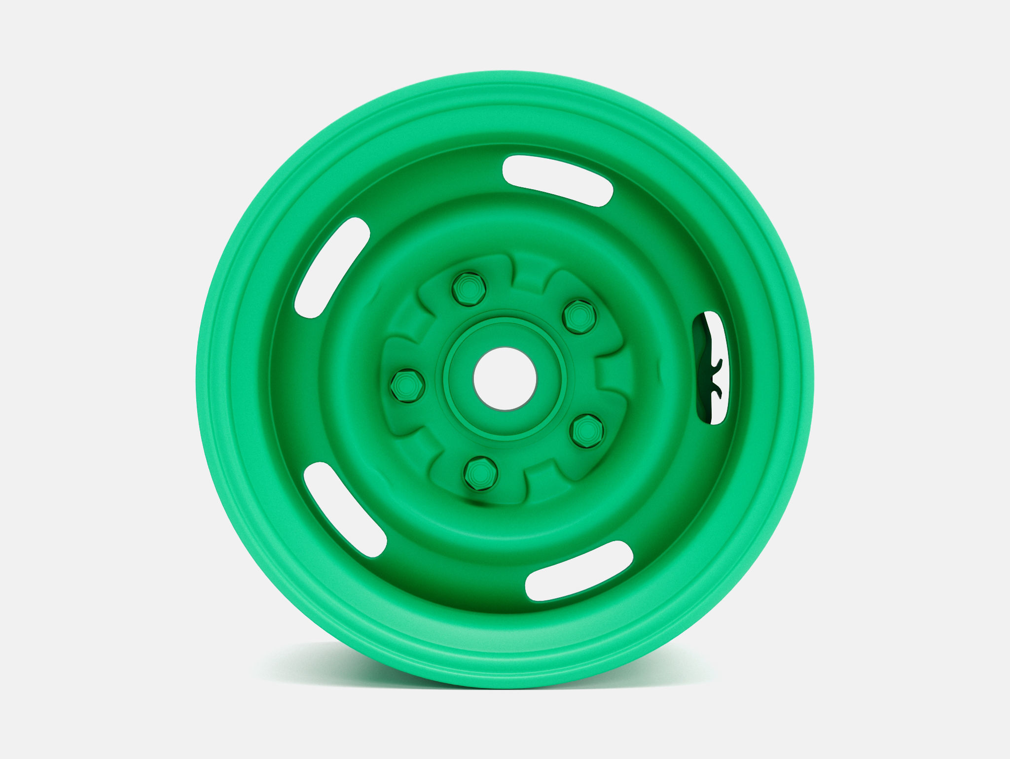 15x10 GM Rallye Wheel and Brake 3D print model_2