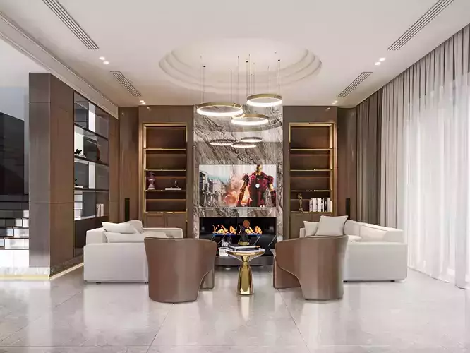 Noi that hien dai nha pho - Modern interior