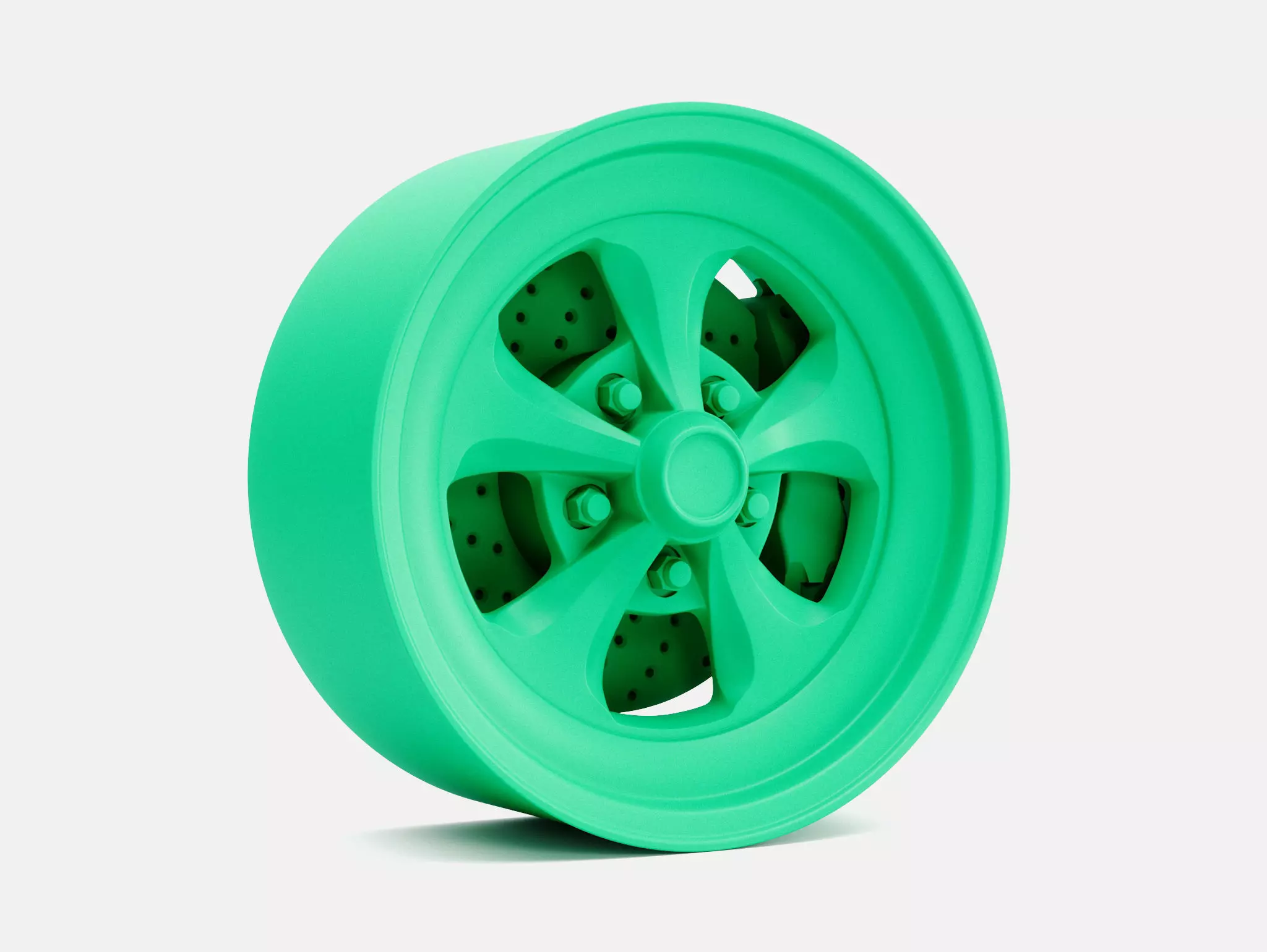15x7 Keystone Klassic Wheel and Brake 3D print model