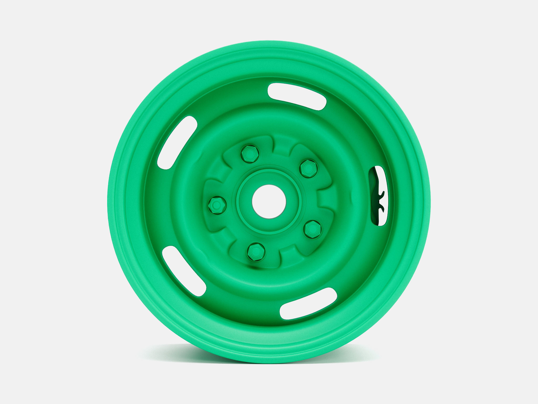 15x8 GM Rallye Wheel and Brake 3D print model_2