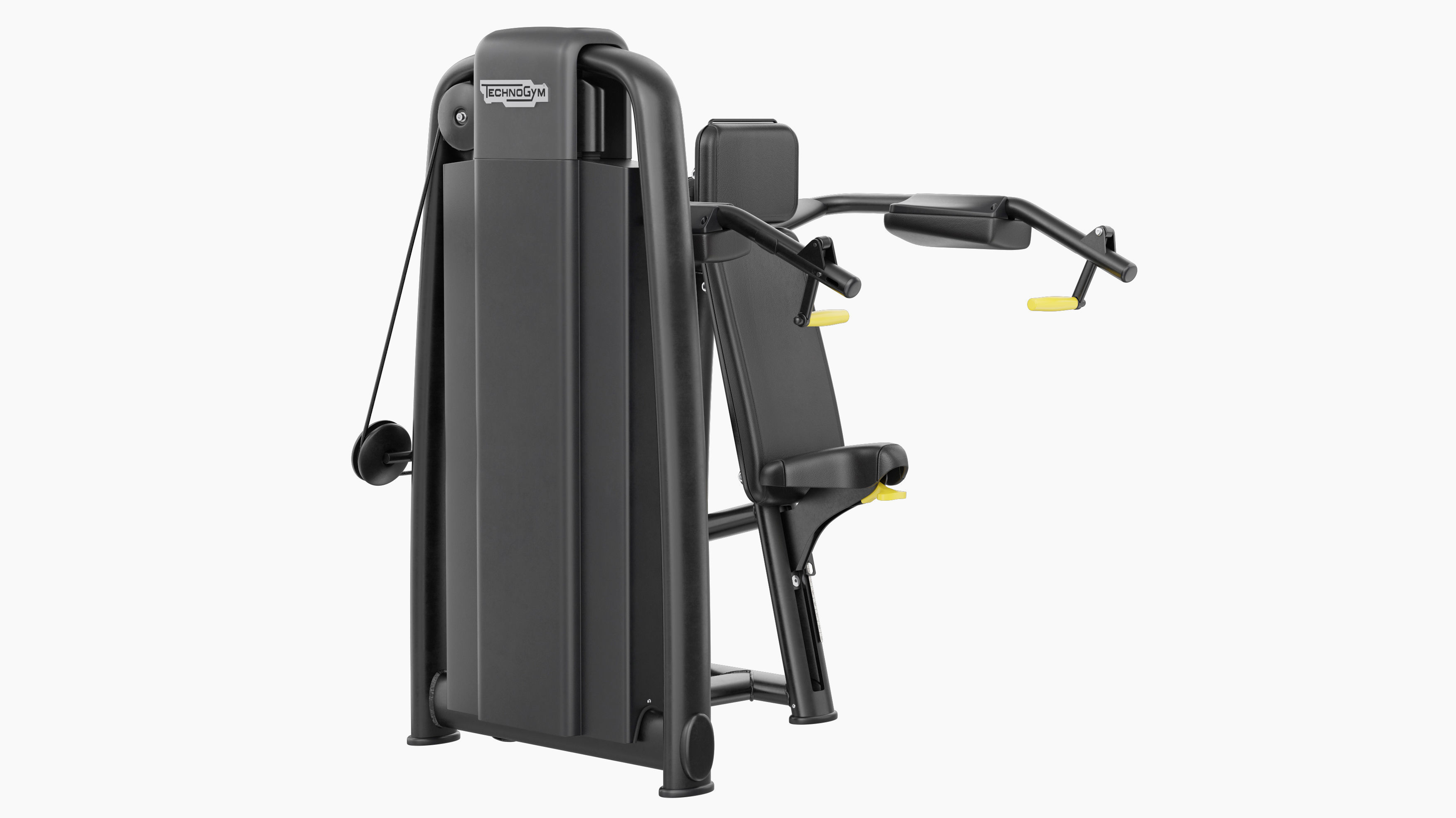 Technogym Selection 700 - Delts Machine 3D model_2